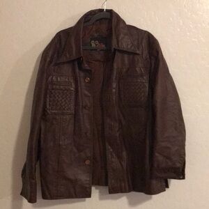 Men's Classic Brown Field Jacket